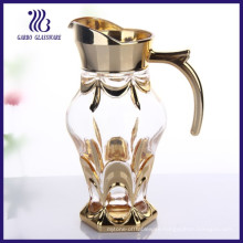1.3L MID-East Style Golden Handle Glass Jug (GB1112CL)